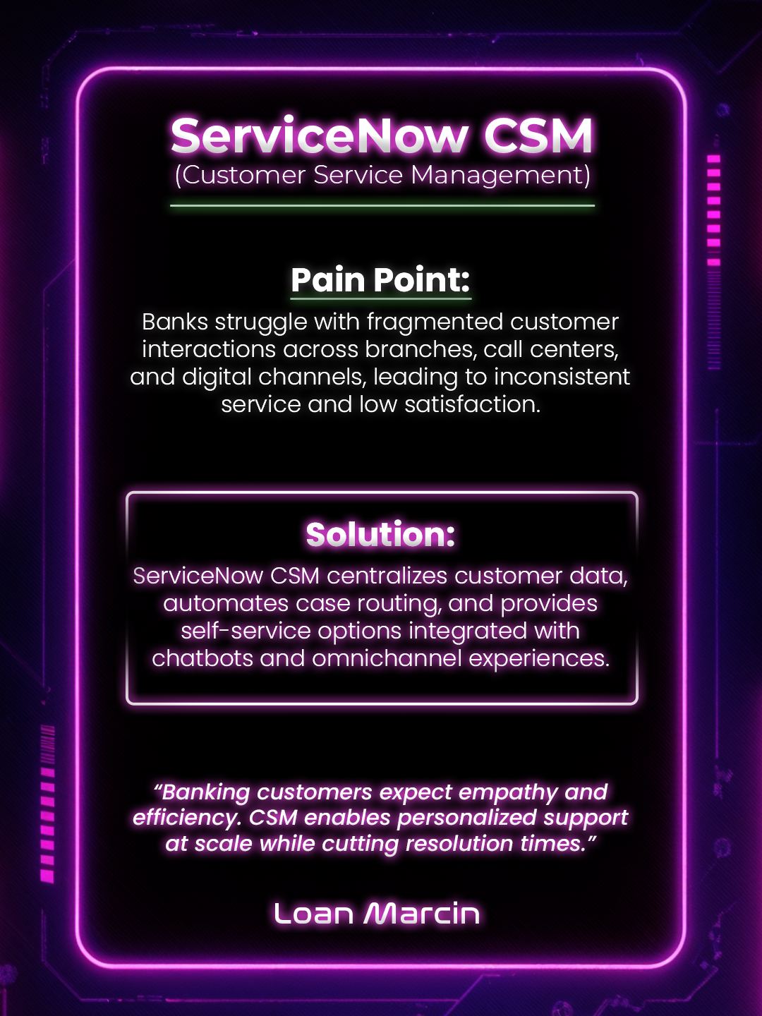 Talent insight Soukaina